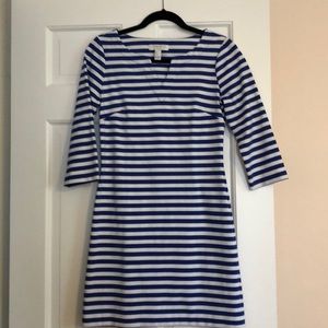 Blue and White Stripe Nautical Dress